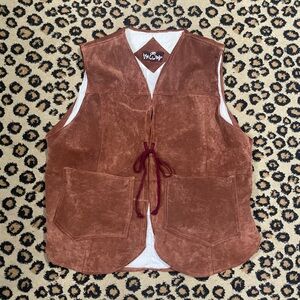 Leather vest